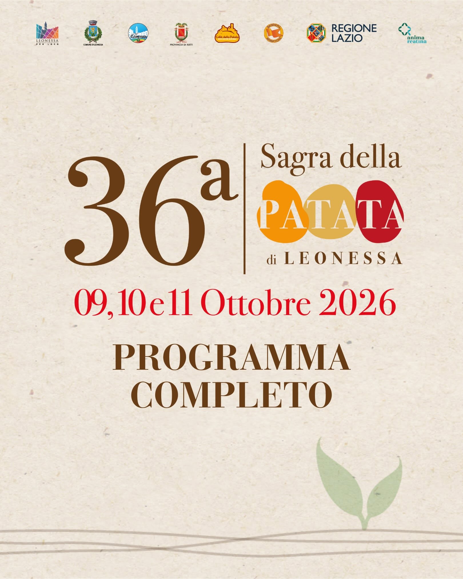 Sagra della patata 2026